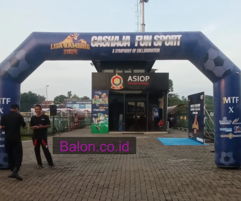 Balon Gate Cashaja Fun Sport Liga Kambing 2024