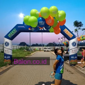 Balon Gate Start Finish BFI RUN Embracing Progress