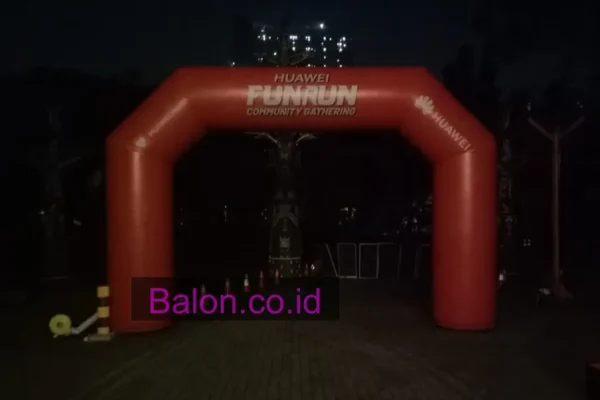 Balon Gate Start Finish Huawei Funrun Community Gathering