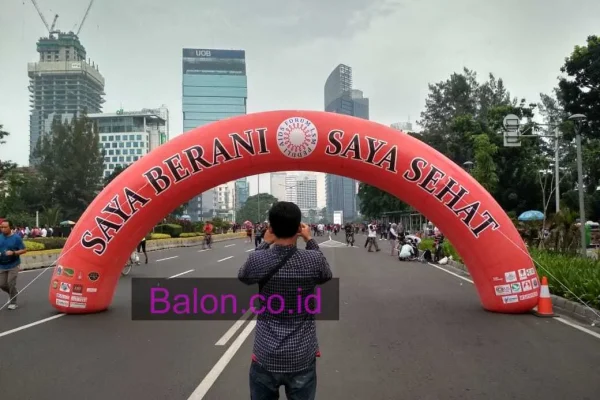 Balon Gate Start Finish LSM Peduli Aids Forum