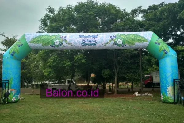 Balon Gate Start Finish Wonderfull Pama Carnival